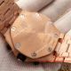 2017 Swiss Fake AP Royal Oak Offshore White Chronograph Rose Gold Watch (5)_th.jpg